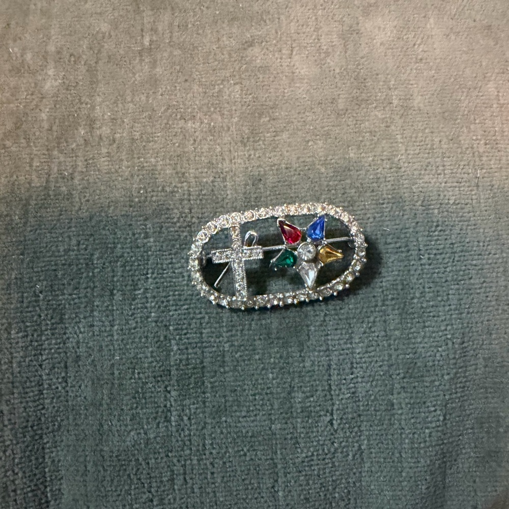 Masonic and Eastern Star Brooch